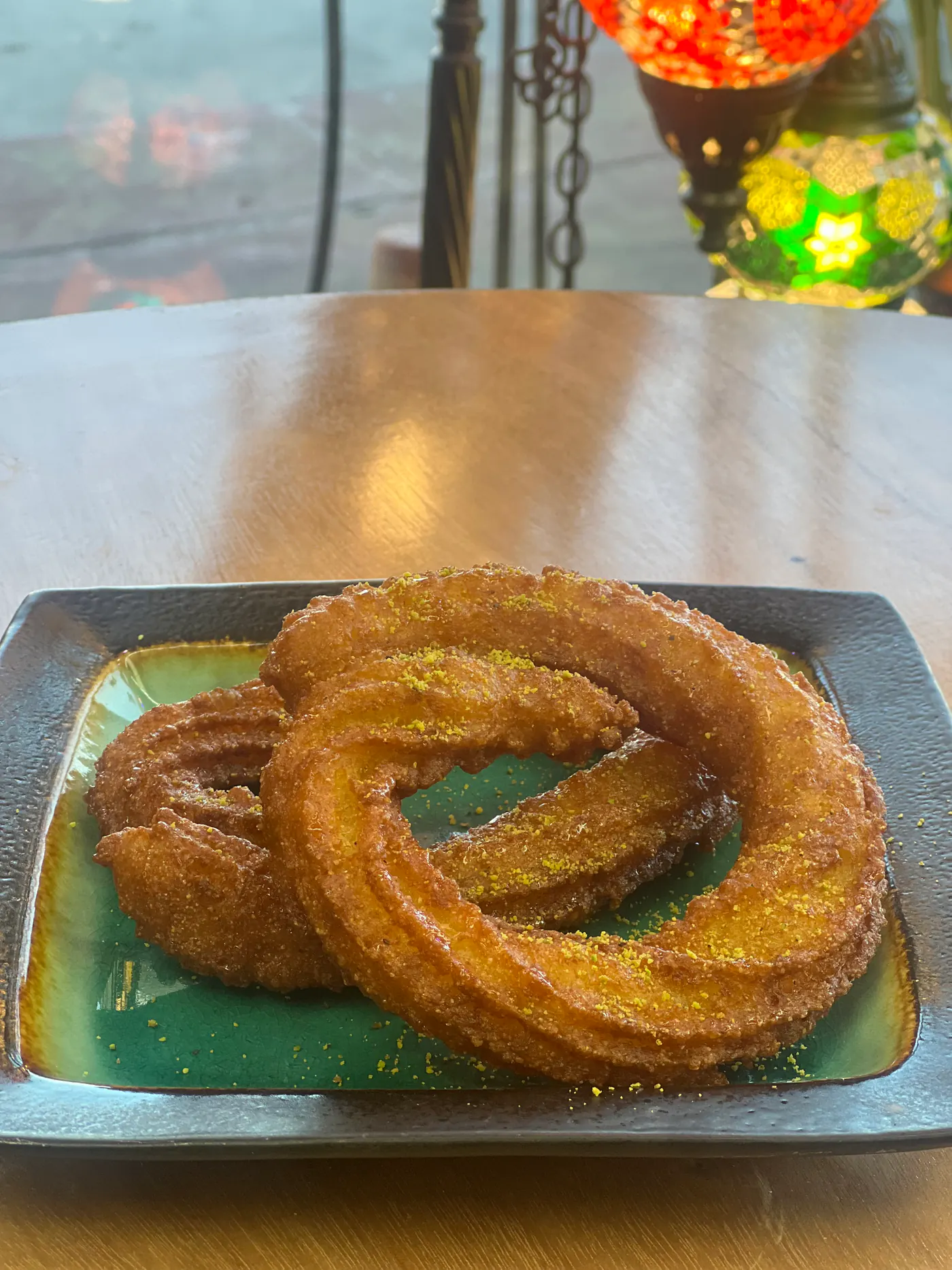 Fresh-baked Iraqi sweets and samoon at Al-Baghdady bakery
